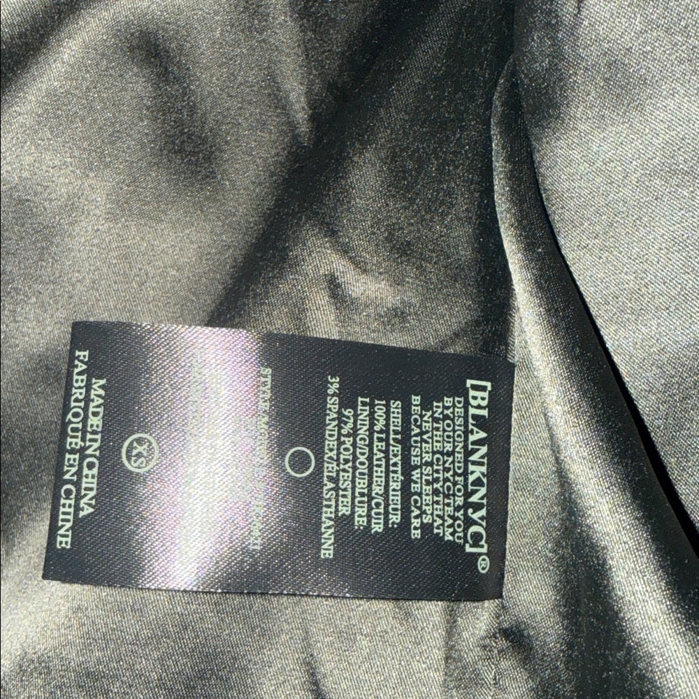 NWT Blank NYC Suede Moto Run For It Jacket - Picture 13 of 13